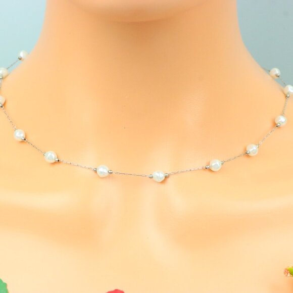 Delicate & Contemporary Necklace Chain, A Lovely Choice for Women, EVCH1159 - Picture 10 of 15